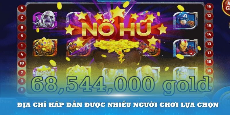 Cổng game Nổ hũ luôn là địa chỉ hấp dẫn được nhiều người chơi lựa chọn