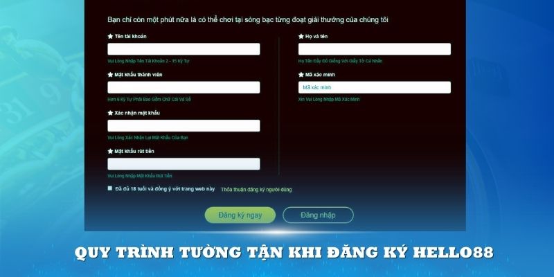 Cách tạo tài khoản Hello88 đơn giản với vài thao tác cơ bản nhất